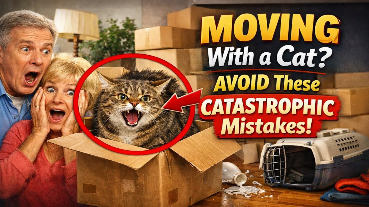 MOVING With a Cat? AVOID These CATASTROPHIC Mistakes! 🙀