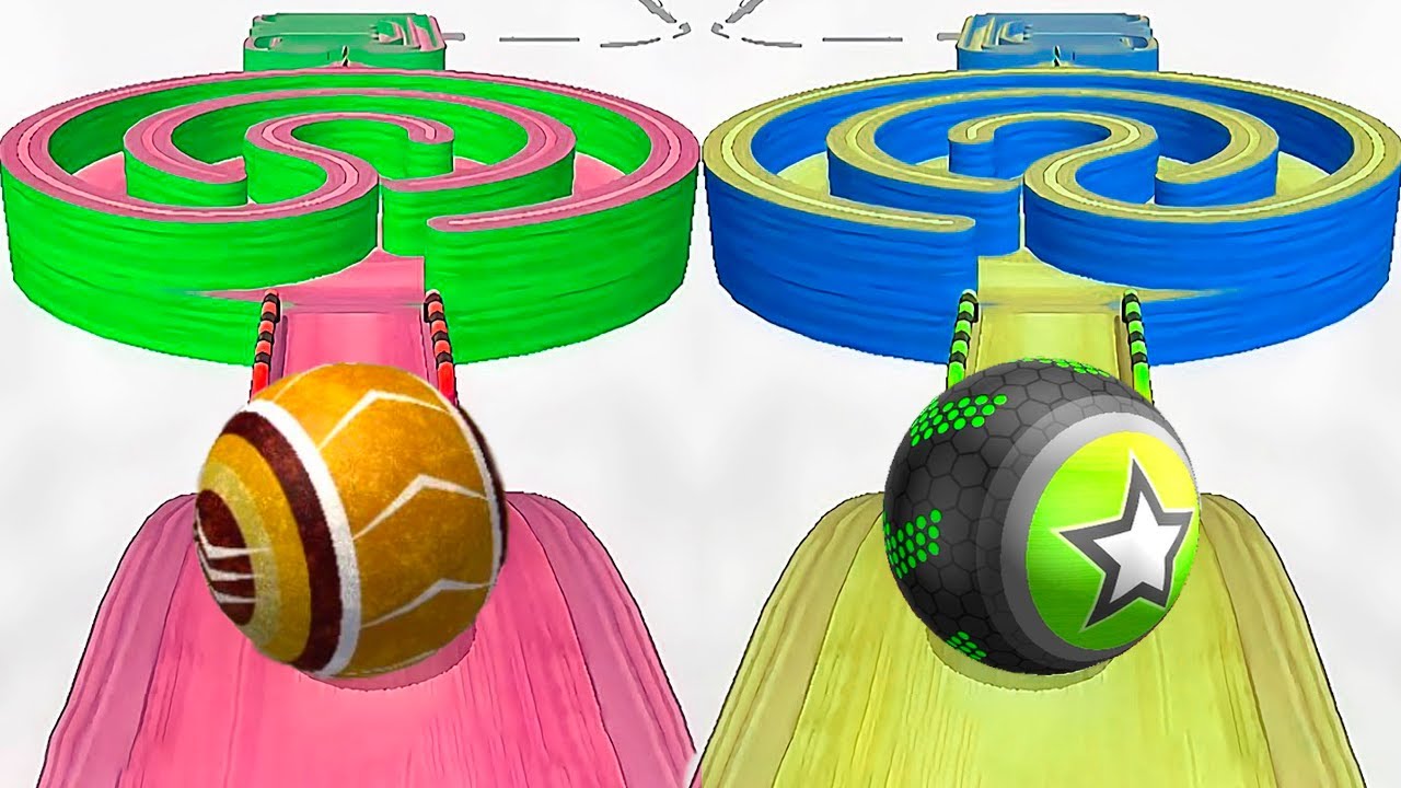 Going Balls vs Rollance - Which Arrow Ball Will Pass 4 Levels First? Race-416