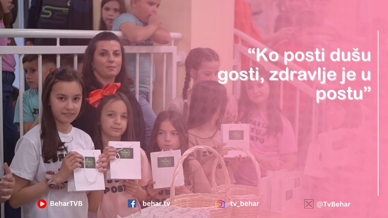 Program u čast ramazanskog i vaskršnjeg posta “Ko posti dušu gosti, zdravlje je u postu”