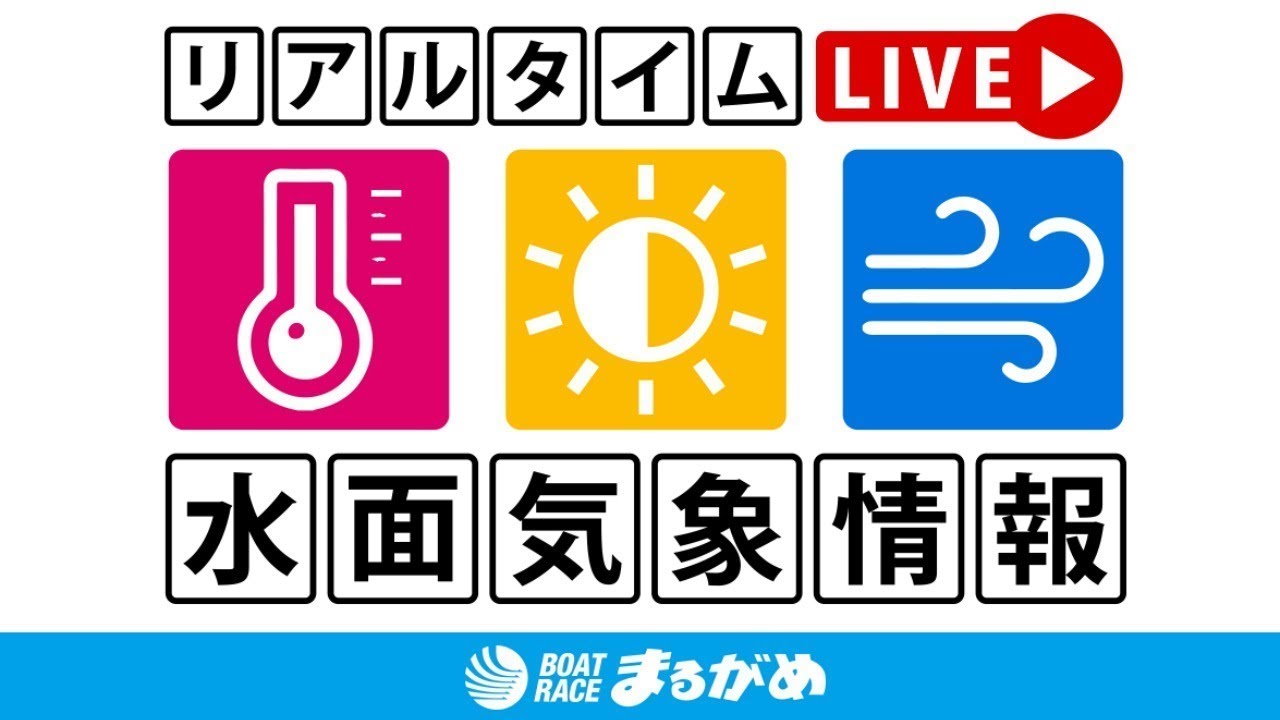 【BOAT RACEまるがめ気象LIVE】にっぽん未来プロジェクト競走inまるがめ