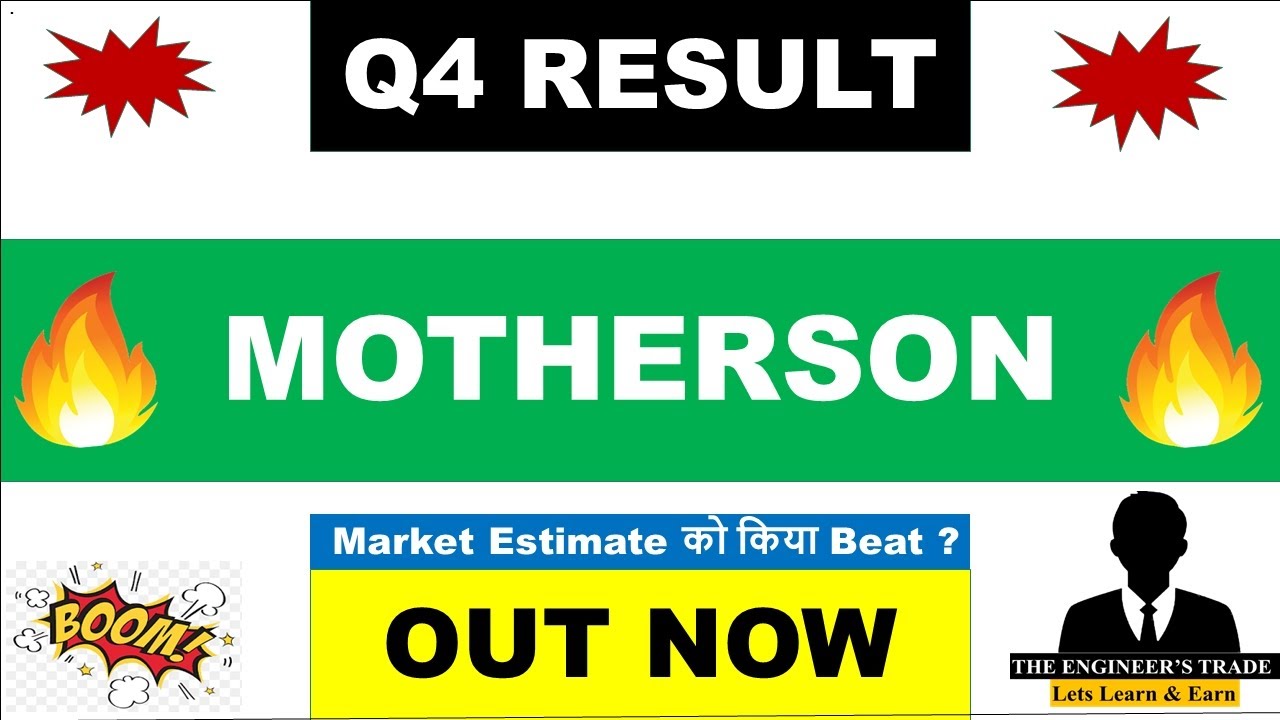 Motherson Q4 Results 2026 | Motherson Results Today | Samvardhana Motherson Share Latest News 