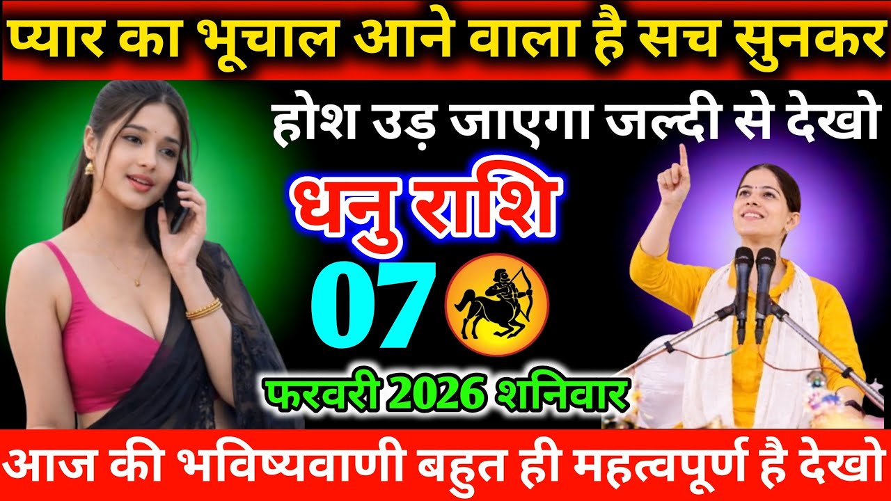 #धनु प्यार का भूचाल आने वाला है सच सुनकर होश उड़ जाएगा जल्दी से देखो 05 फरवरी 2026 गुरुवार