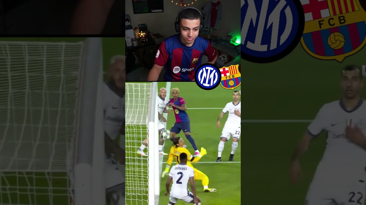 ملخص مباراة الانتر وبرشلونة 🏆🔴🔵