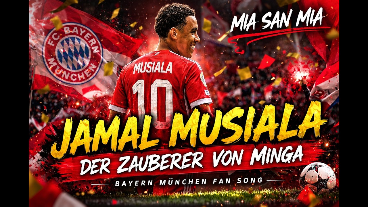 #jamalmusiala   Der Zauberer von Minga 🔥 Bayern München Fan Song | Mia San Mia JAWOI