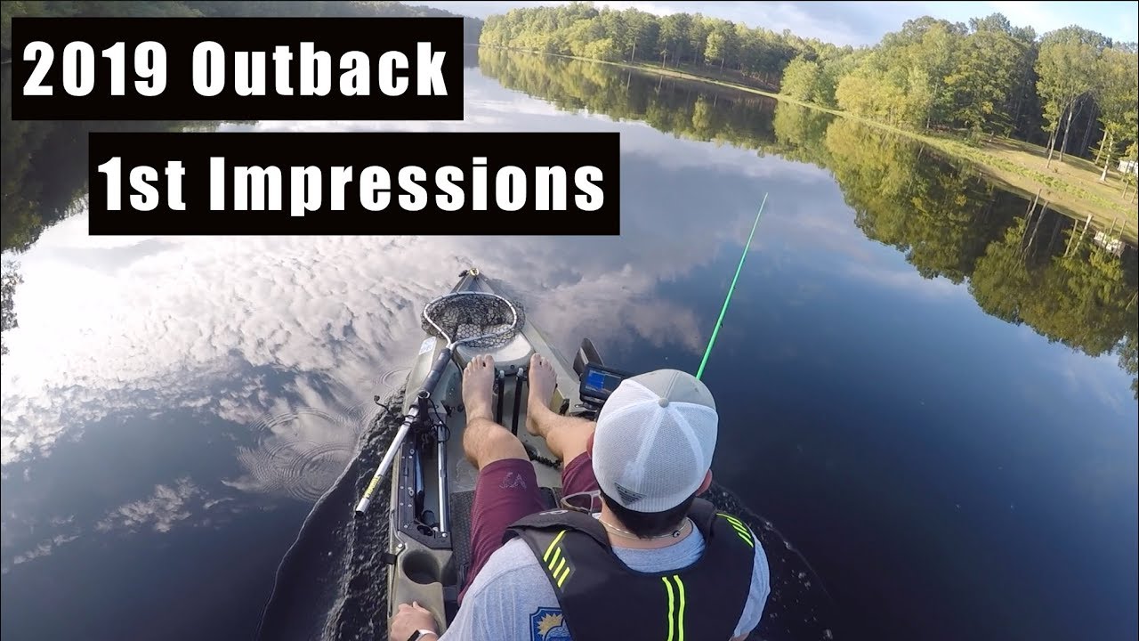 2019 Hobie Outback First Impressions- On the Water!