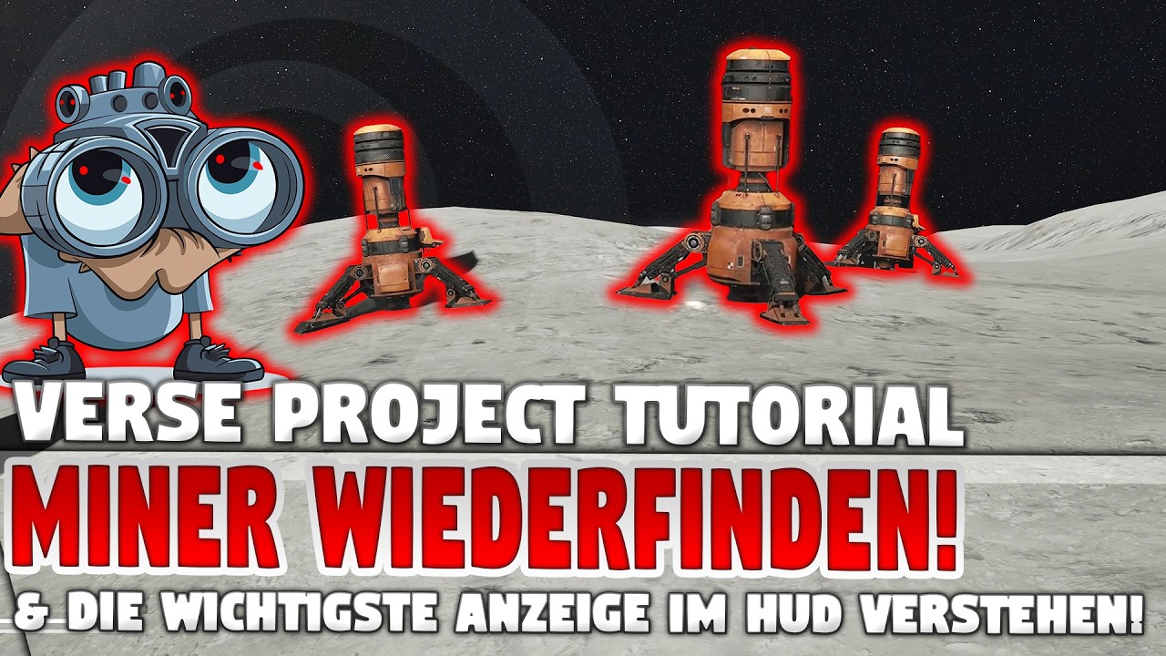 Verse Project Einsteiger-Guide: Fliegen, Andocken & Mining wiederfinden 🌑 Tipps & Tricks (Tutorial)