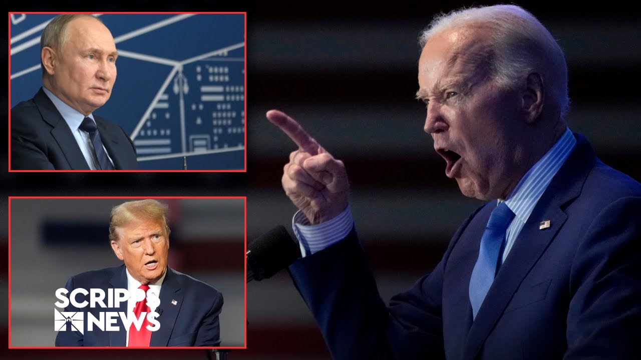 Biden calls Putin a 'crazy SOB,' blasts Trump for Navalny comparison