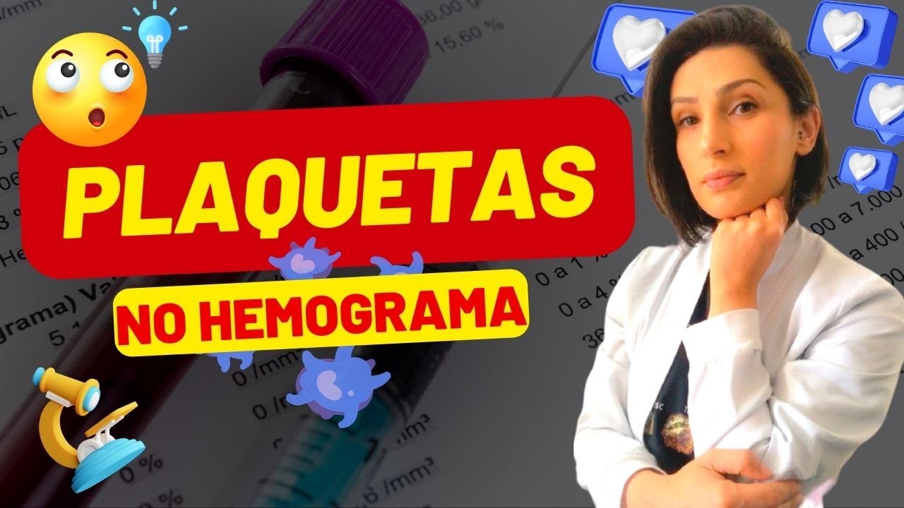 Plaquetas no Sangue Como Interpretar - Hemograma completo - #biologia #biomedicina #farmacia