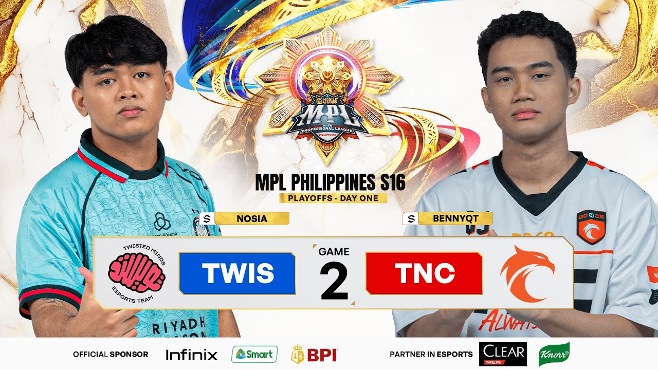 MPL PH S16 - PLAYOFFS DAY 1 - TWIS VS TNC GAME 2