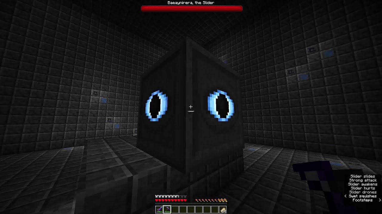 Slider (Bronze Dungeon boss) vs Zanite gear (The Aether, 1.20.1)