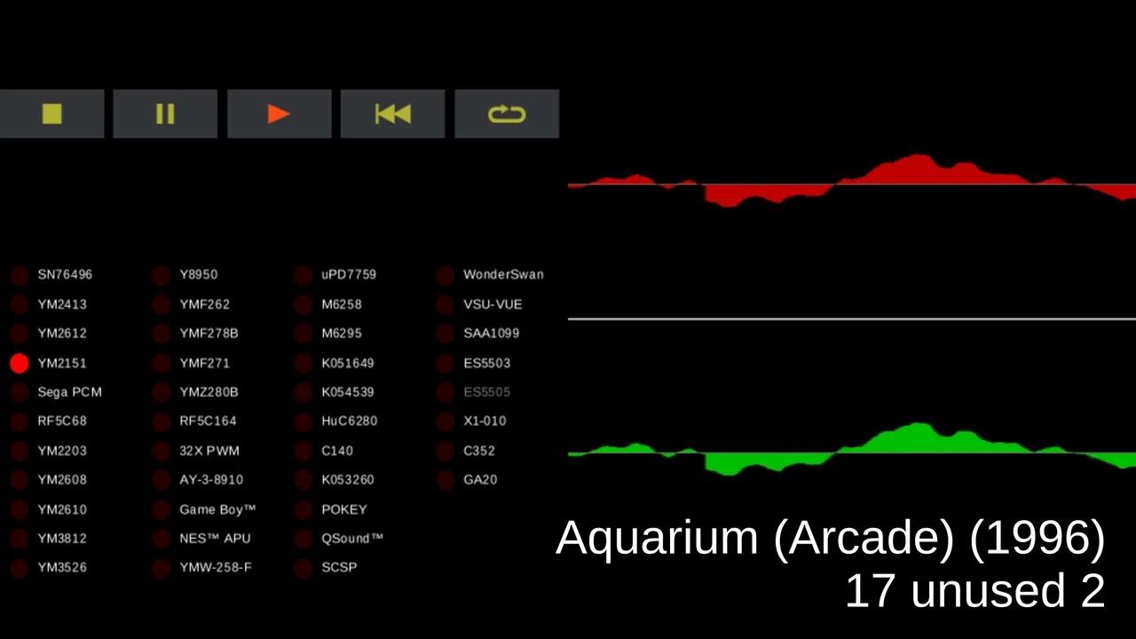 Aquarium (Arcade) - track 17 unused 2