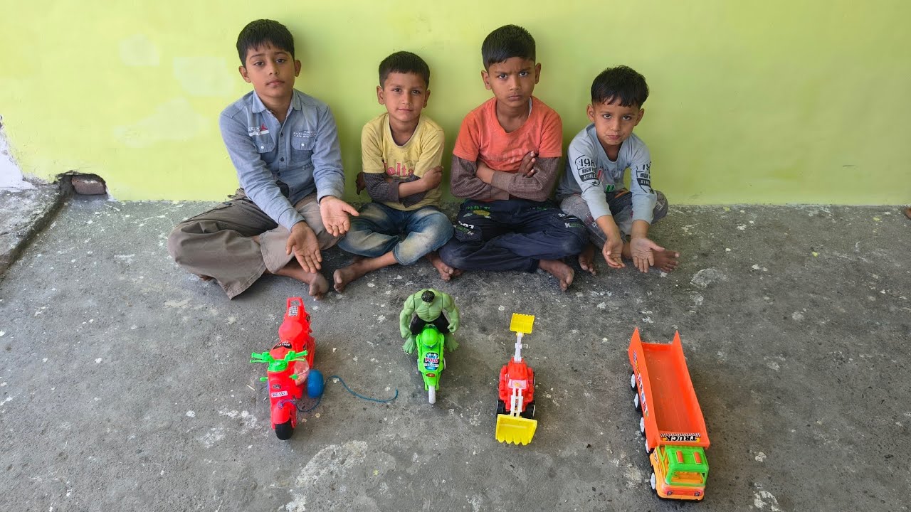 Baccho ki jcb  ख़राब हो गई 😥  🚜🏍️