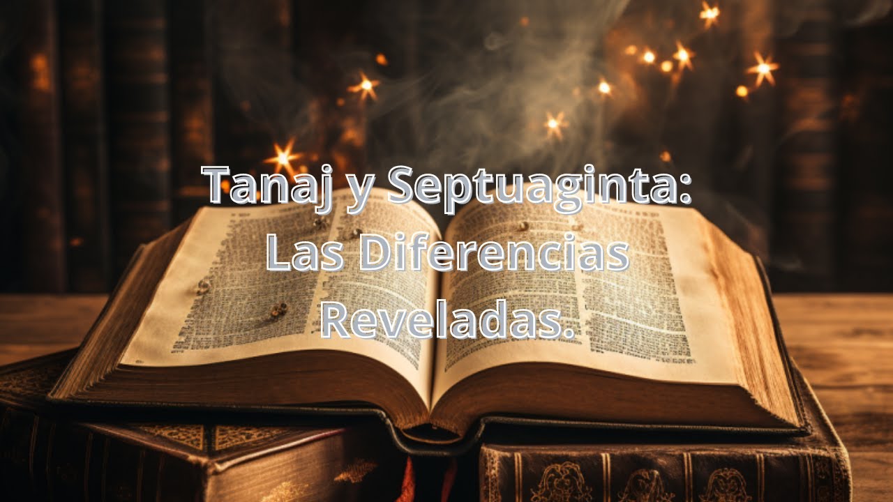 Discrepancias entre Tanaj y Septuaginta: Impacto Teológico en Judaísmo y Cristianismo.