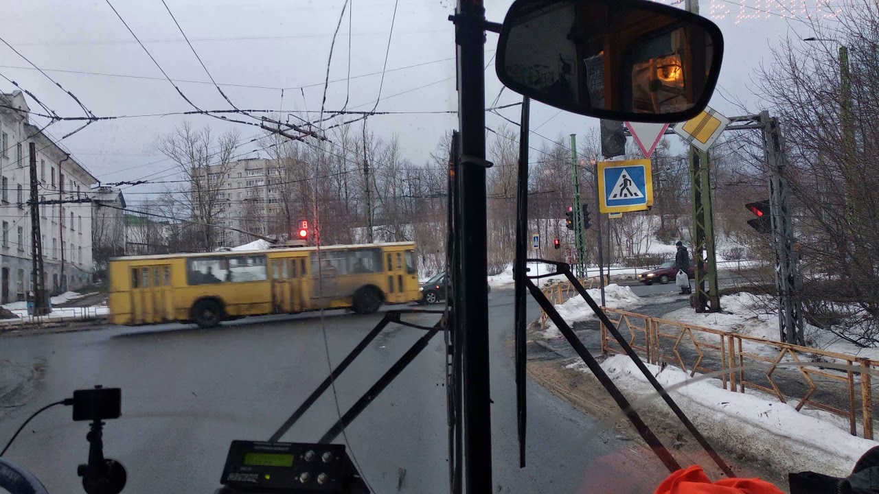 Петрозаводск, троллейбус ЛиАЗ 5280, 5 маршрут. Petrozavodsk, trollbus Liaz 5280