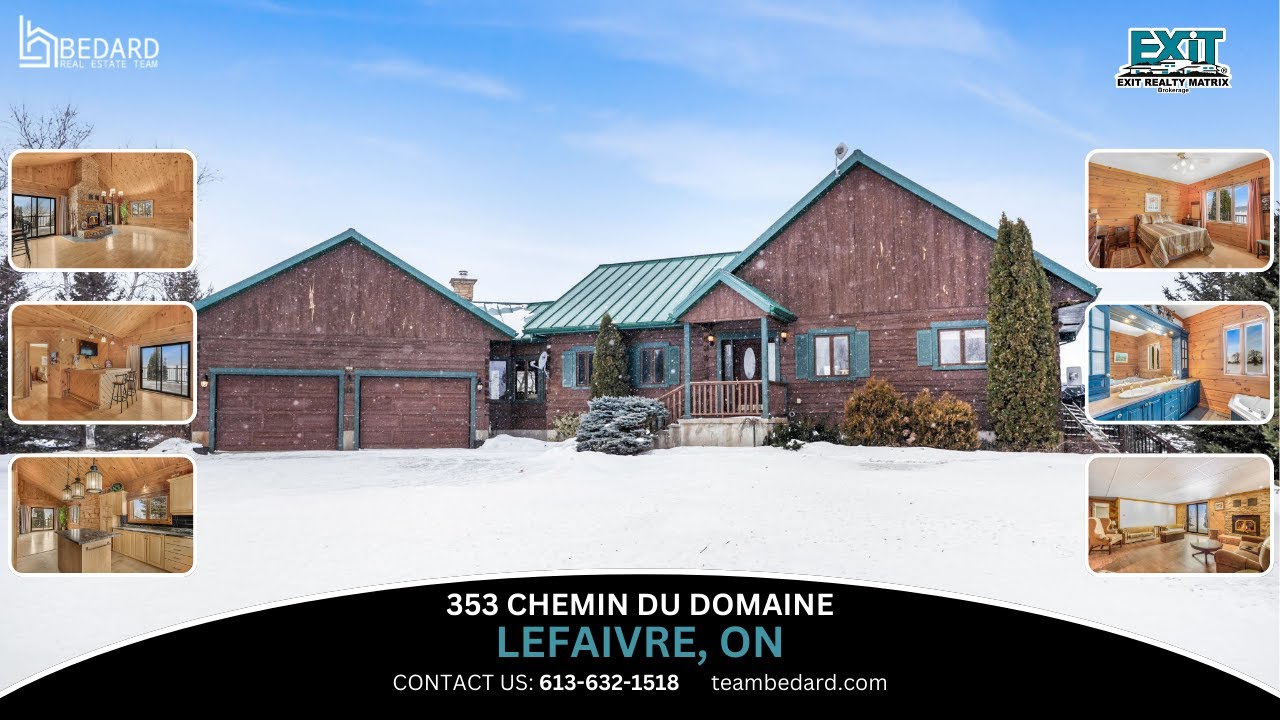 Bedard Real Estate Team - 353 chemin du Domaine, Lefaivre
