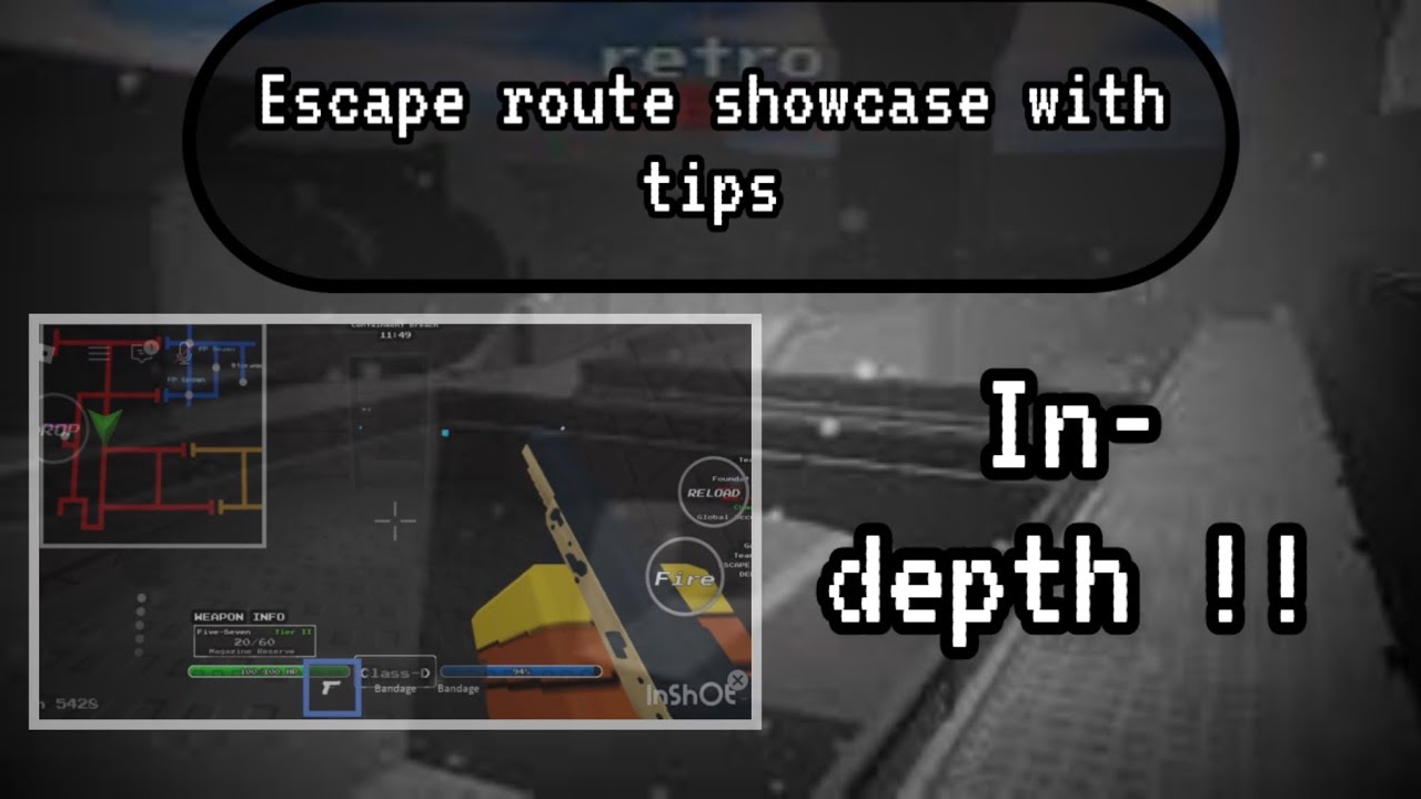 How to escape retro breach facility as class D/ Scientist etc… in depth with map markers!!!