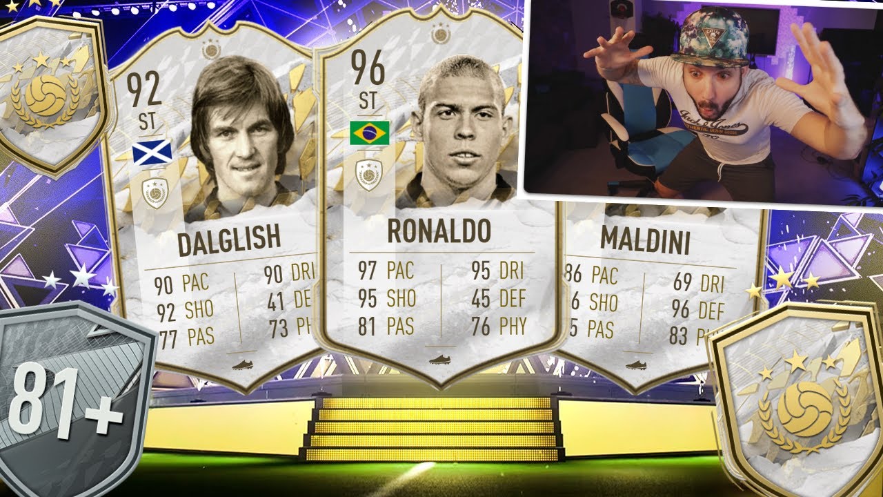 J'OUVRE X20 PACK ICONE PRIME ! FIFA 22
