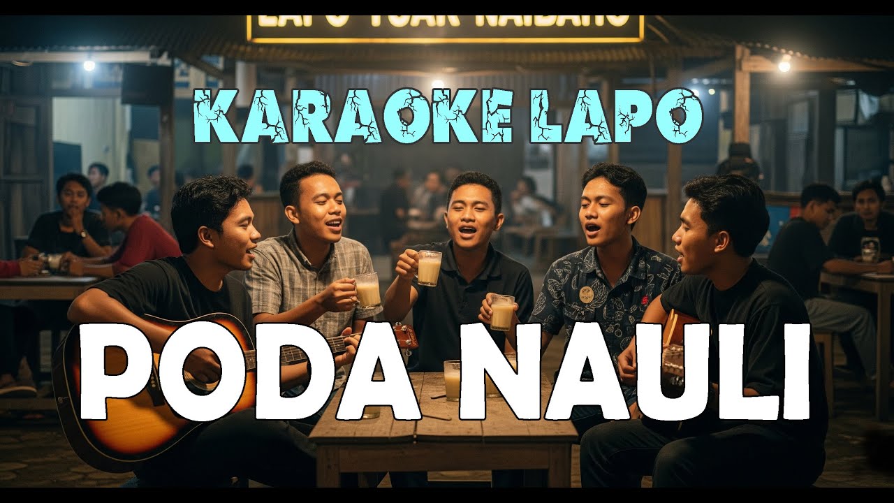 Karaoke Poda NauliLirik-Nada Pria Versi Parmitu Gitar