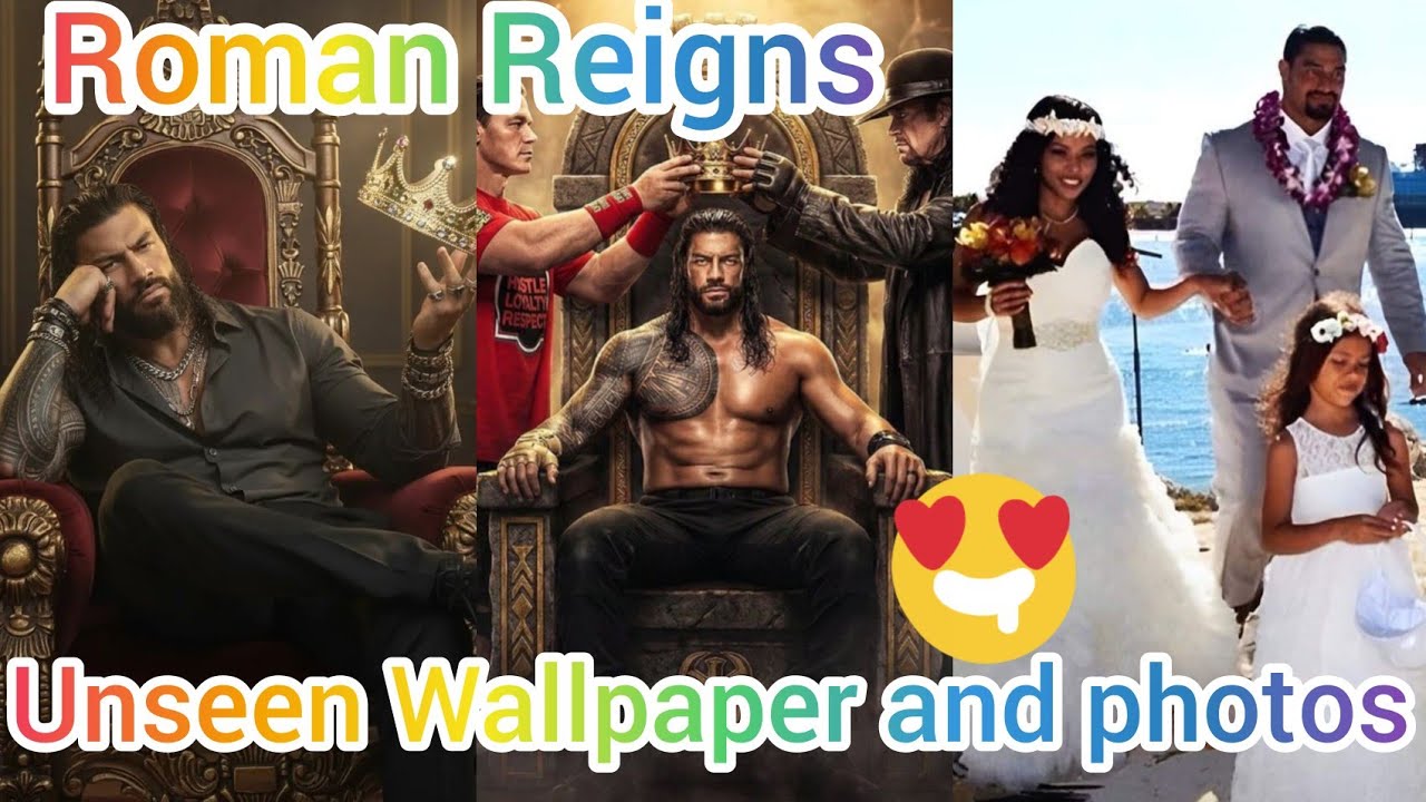 Roman Reigns Unseen Wallpaper and photos 