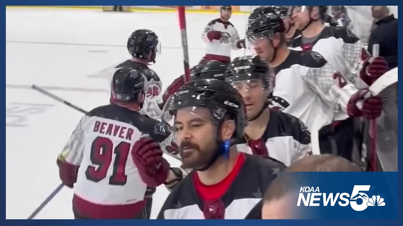 Colorado Warriors hockey team faces off against Pikes Peak Defenders