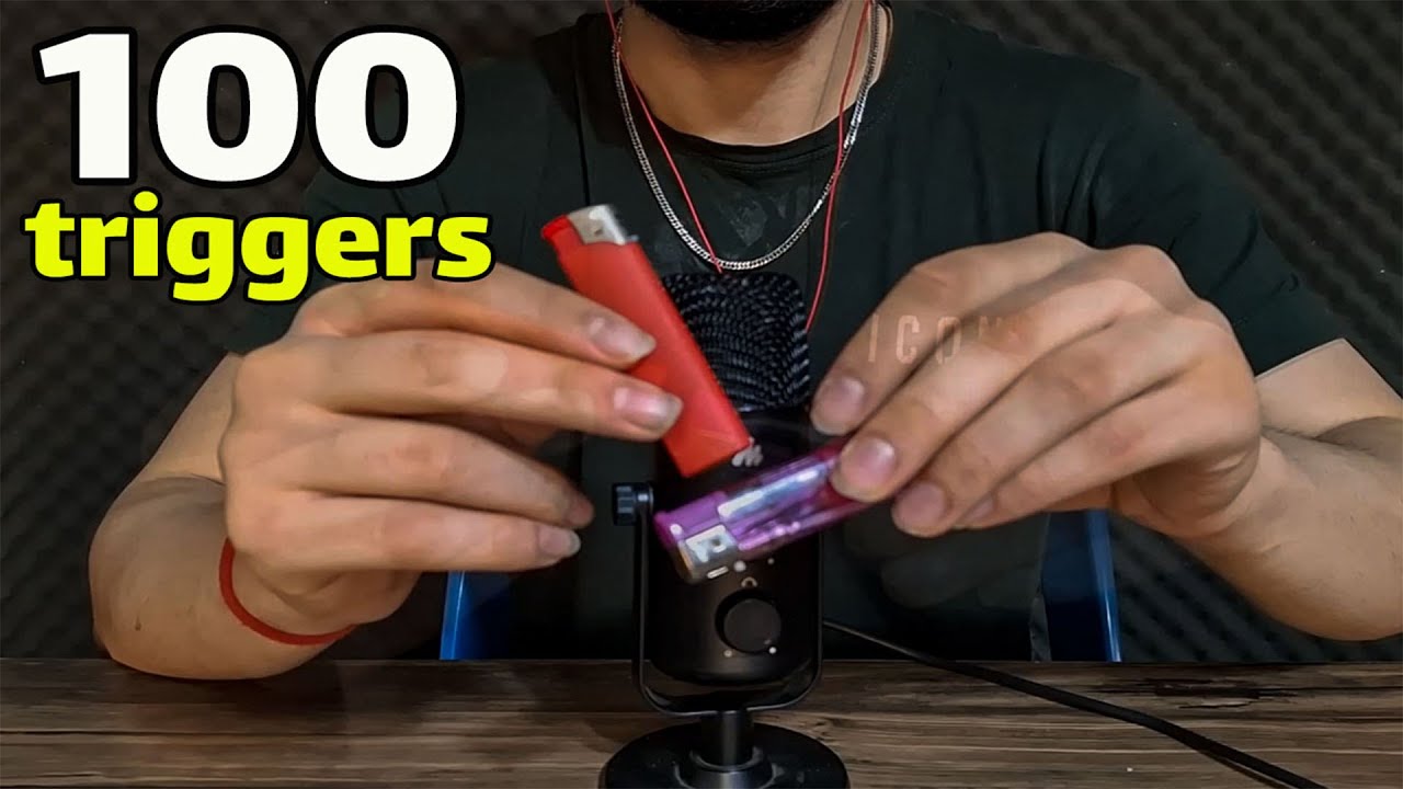 ASMR 100+ Triggers in 7 Minutes