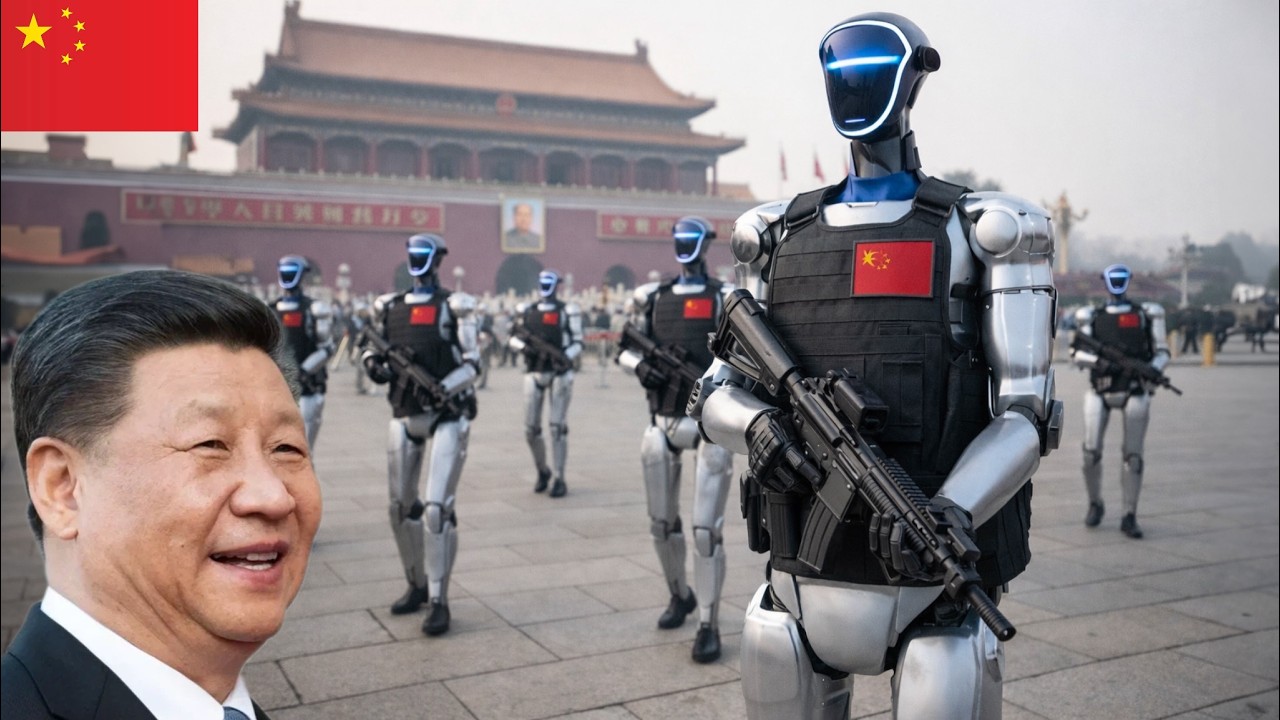China Unveiled Its First Army of Humanoid Police Robots