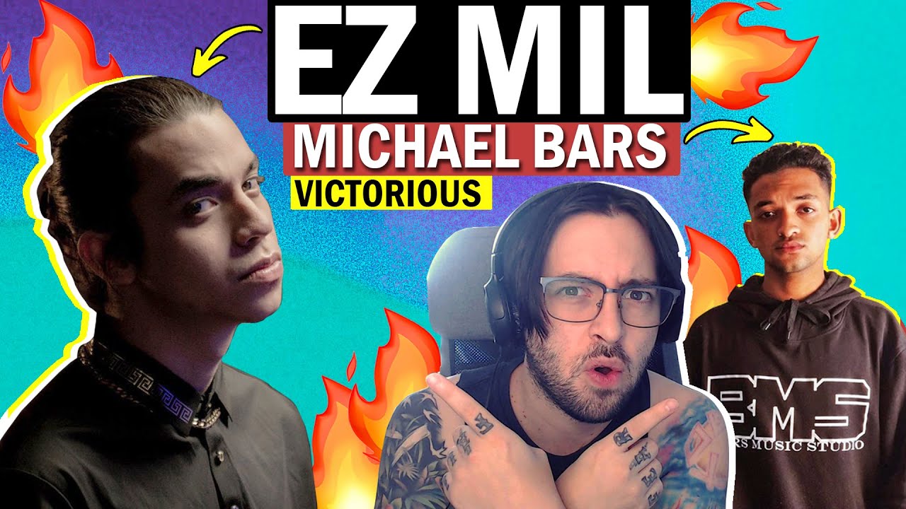 Michael Bars & Ez Mil - VICTORIOUS (Official Music Video) & Lyric Video | REACTION | A new one  me!🔥
