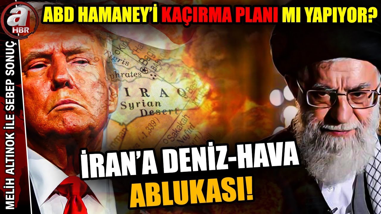 ABD Hamaney'i Kaçırma Planı Mı Yapıyor? ABD Donanması İran'ın Dibinde! | A Haber