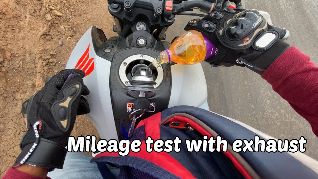 Mt15 bs6 mileage test with exhaust | mt 15 exhaust ke sath kitna mileage deti hai | mt15 bs6 2021