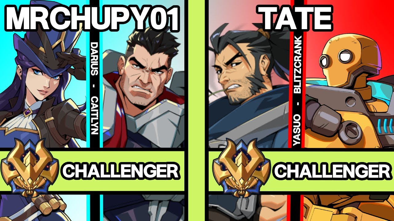 2XKO ▰ MRCHUPY01 (Darius-Caitlyn) vs TATE (Yasuo-Blitzcrank) ▰ 2XKO Pro Replays