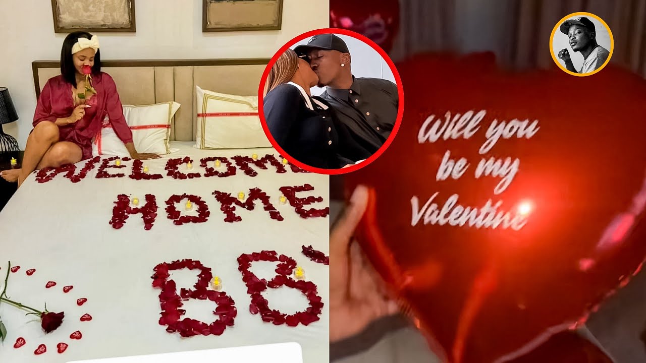 WATCH How PRISCILLA OJO Prepares a bed for JUMA JUX so Romantic