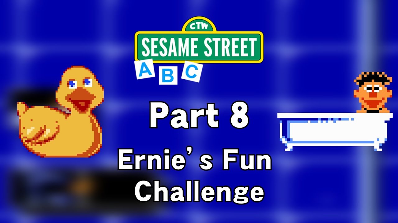 Sesame Street: ABC Part 8 - Ernie’s Fun Challenge