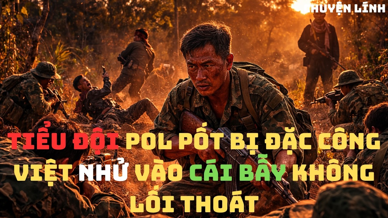 Tiểu Đội Pol Pốt Bị Đặc Công Việt Nhữ Vào Cái Bẫy Không Lối Thoát..