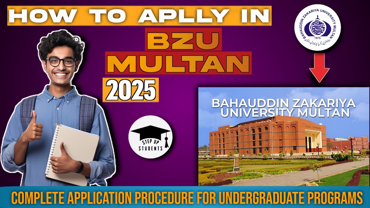 How to Apply for BZU Multan Undergraduate Admissions 2025 (Call-II) | Complete Guide