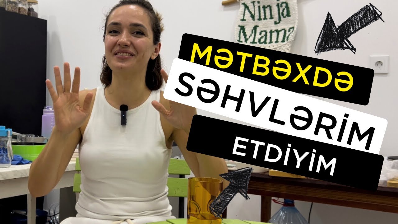 Mətbəxdə mebeli planlamada etdiyim səhvlər