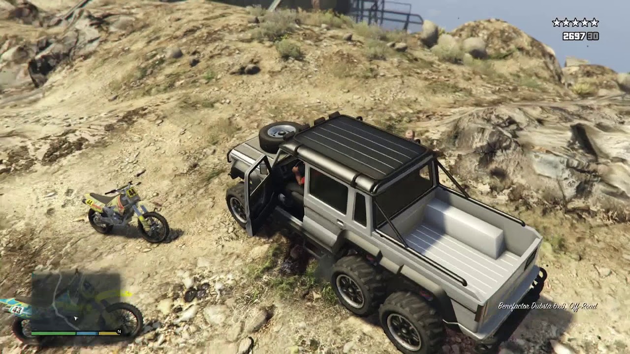 GTA 5 - Franklin, Michael and Trevor/Five Star Escape From MOUNT CHILIAD # 13