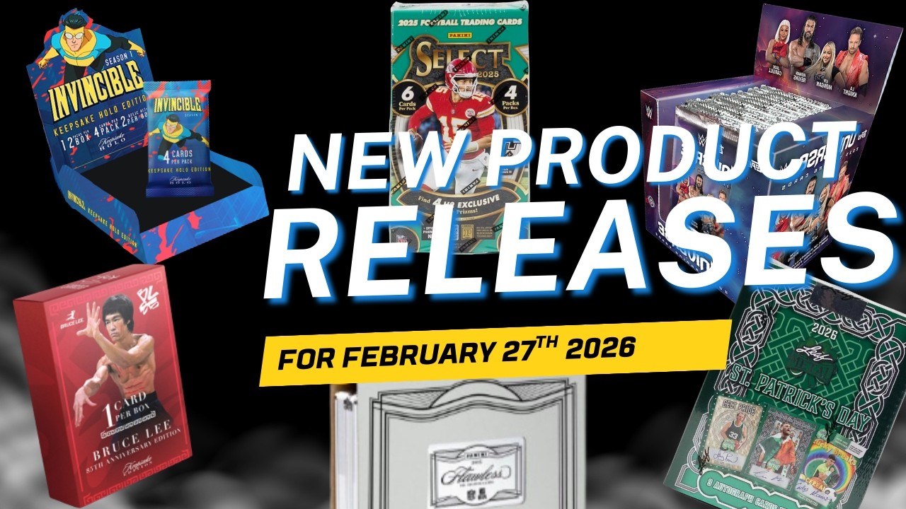 This Week In the Hobby! New Product Releases for 2/27/2026