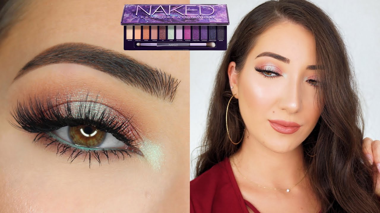 SOFT MAUVE HALO SMOKEY EYE | URBAN DECAY NAKED ULTRAVIOLET PALETTE