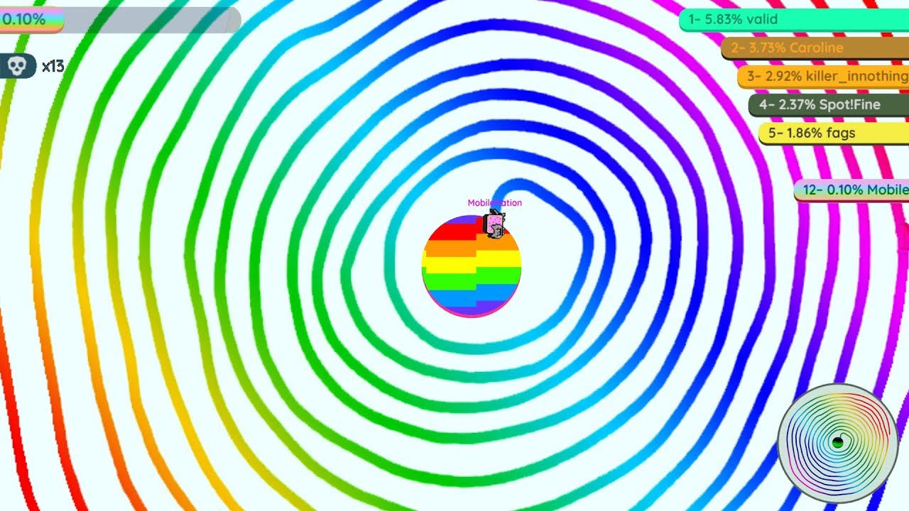 Paper.io 2 INSTANT WIN! Circling the Whole Map in Paper.io 2