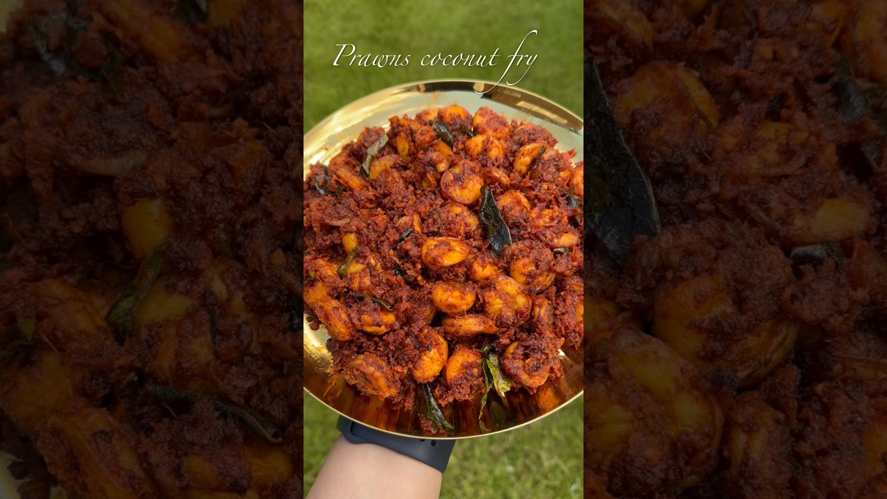 Prawns Coconut Fry 🧡