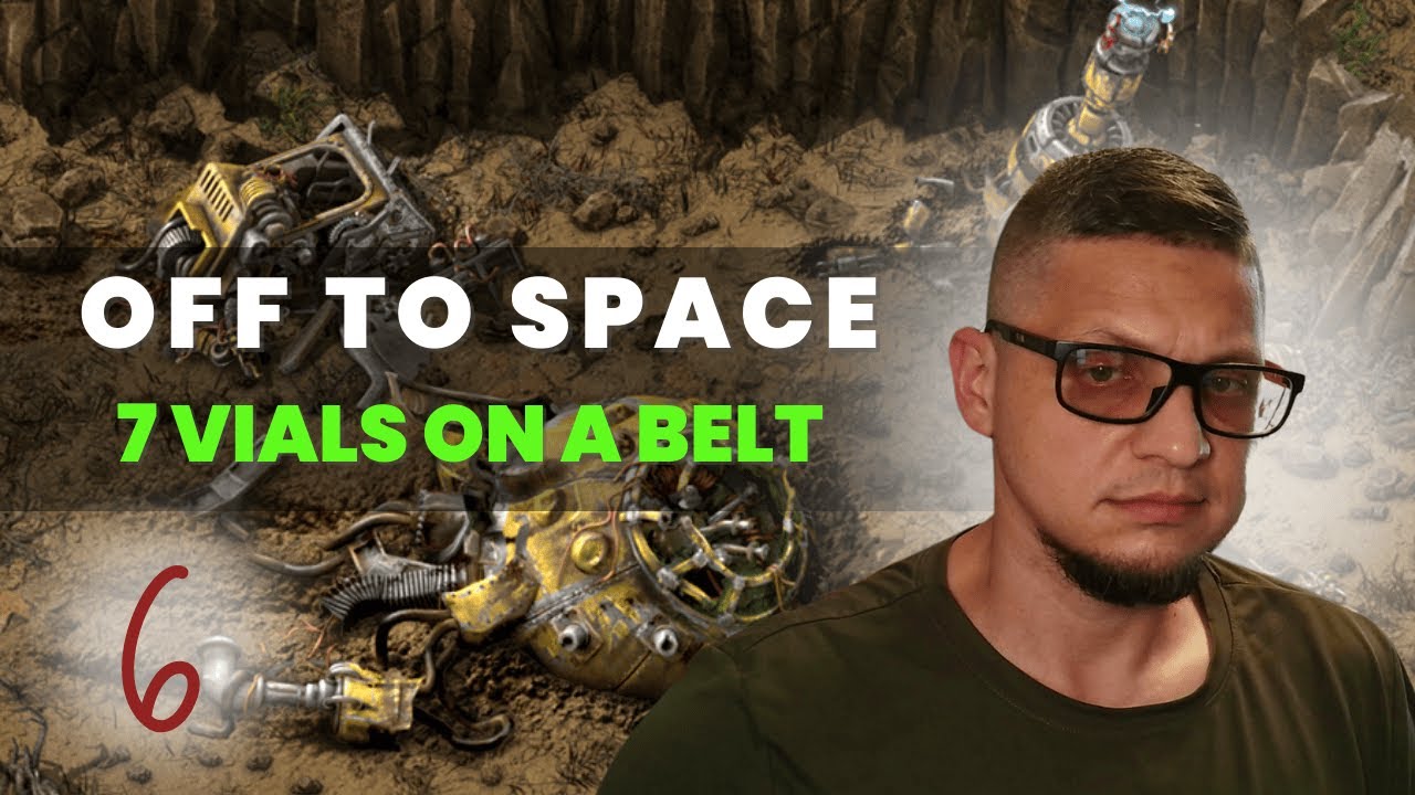 Factorio Space Age Playthrough |Off to Space | 7 Vials on a belt