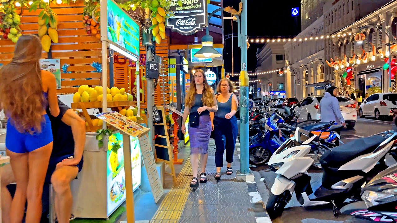 PHUKET February 2026 - Nightife in Phuket Town