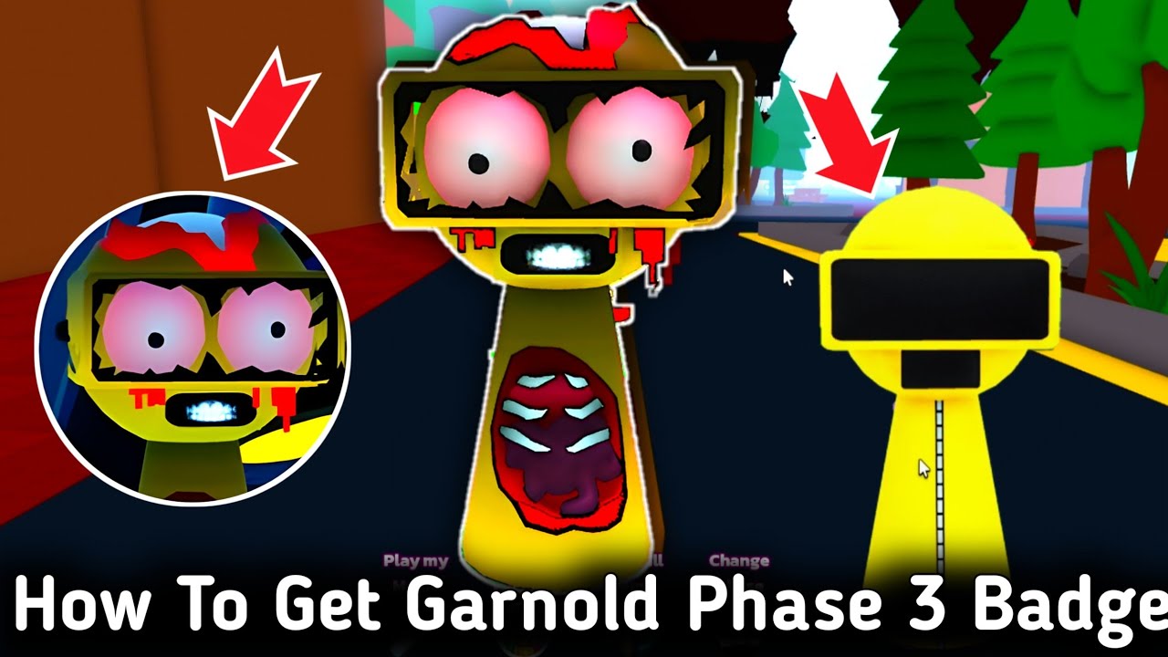 How To Get Garnold Phase 3 Badge In Sprunki Simulator 3D Phase 3 Animated Full Tutorial