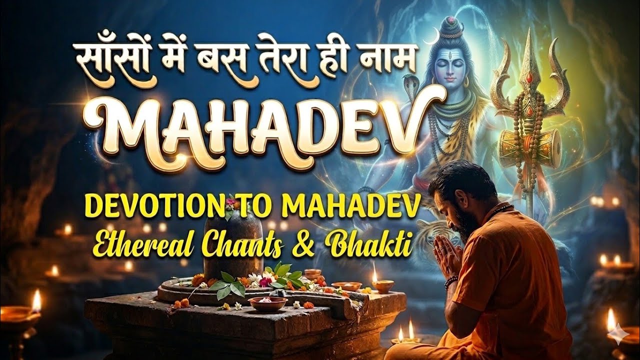 साँसों में बस तेरा ही नाम | Heart ❤️ touching shiv morning bhajan 🔱 | sanatan_shruti