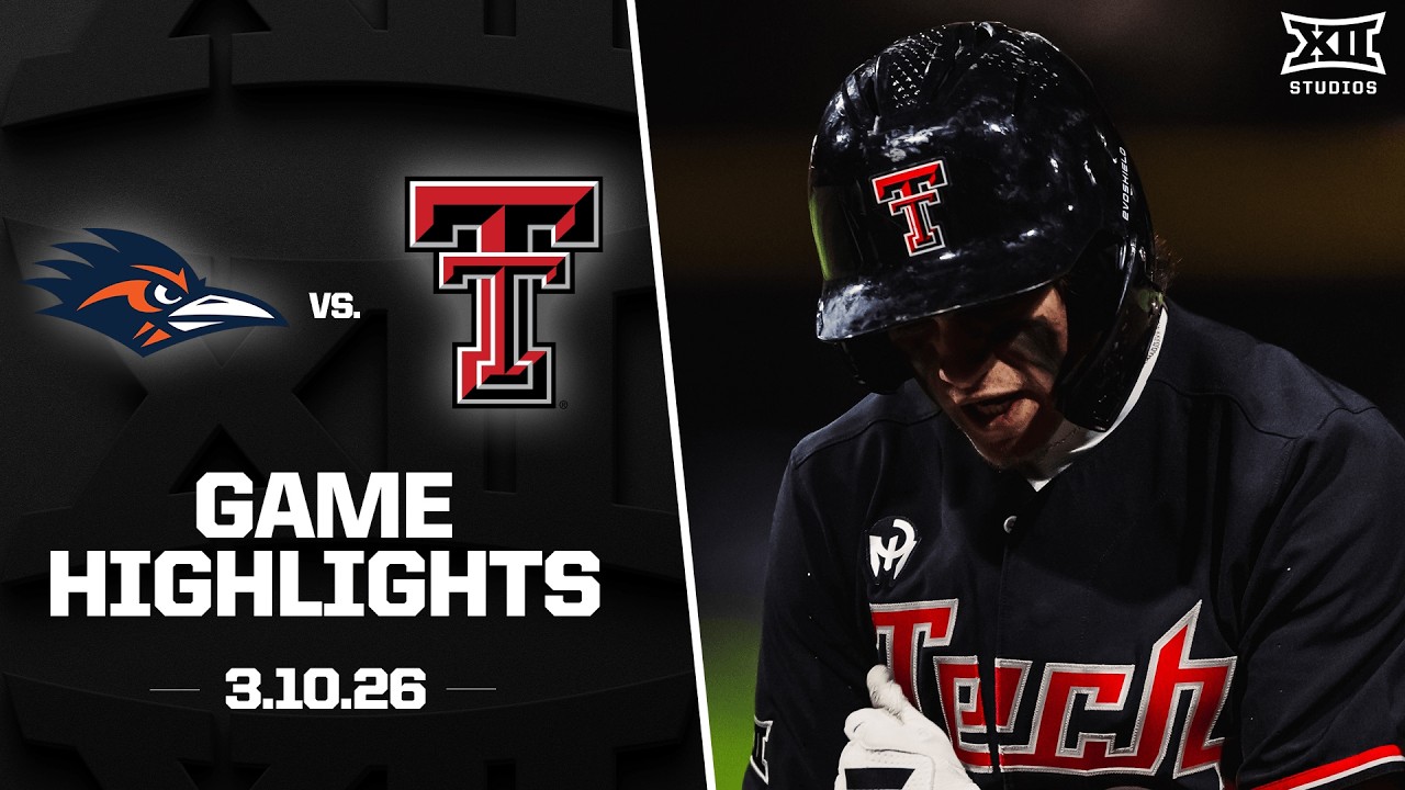 UTSA vs. Texas Tech Highlights (3.10.26) | 2026 Big 12 Baseball