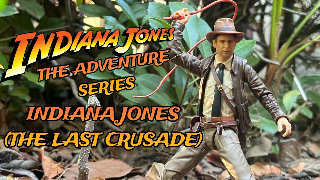 (NEW!) Indiana Jones Adventure Series the Last Crusade Indiana Jones action figure review