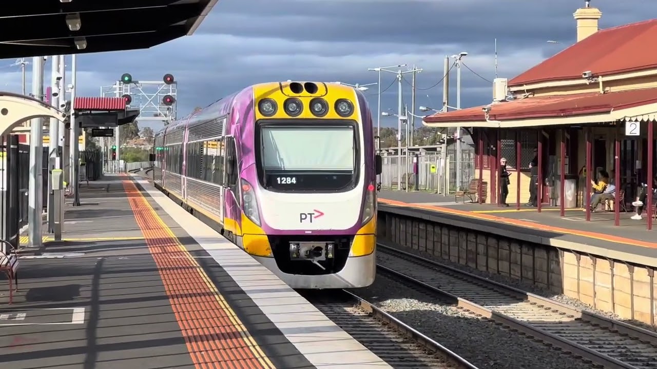 Melton Station level crossing removal with a temporary bus interchange 16/7/2025.