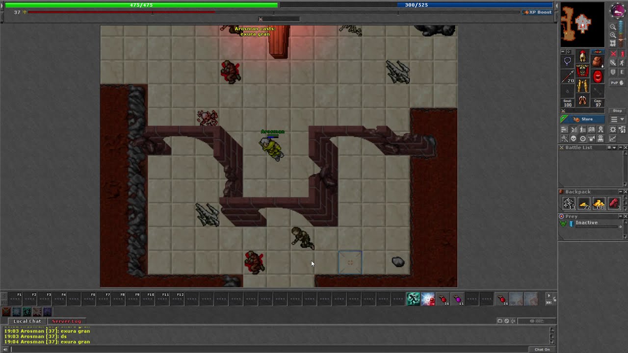 Tibia  2019 AROSMAN Exp od 10 lvl #4