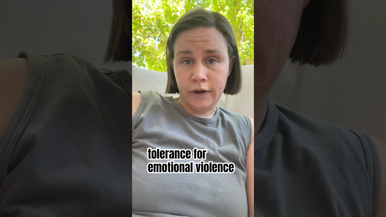 ZERO tolerance for emotional violence. 