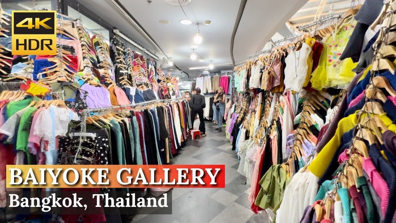 Inside Thailand's Most INSANE CHEAP PRICE Fashion Mall - Baiyoke Gallery! [4K HDR]
